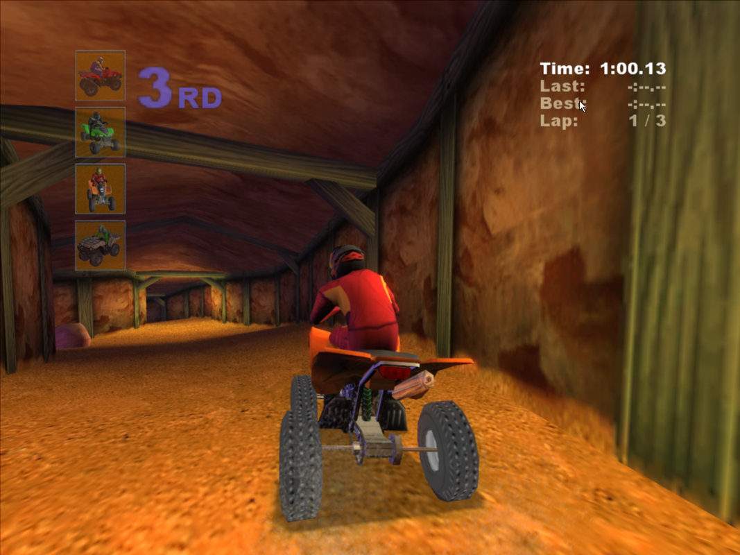 Kawasaki Quad Bikes screenshot 3 for Wii